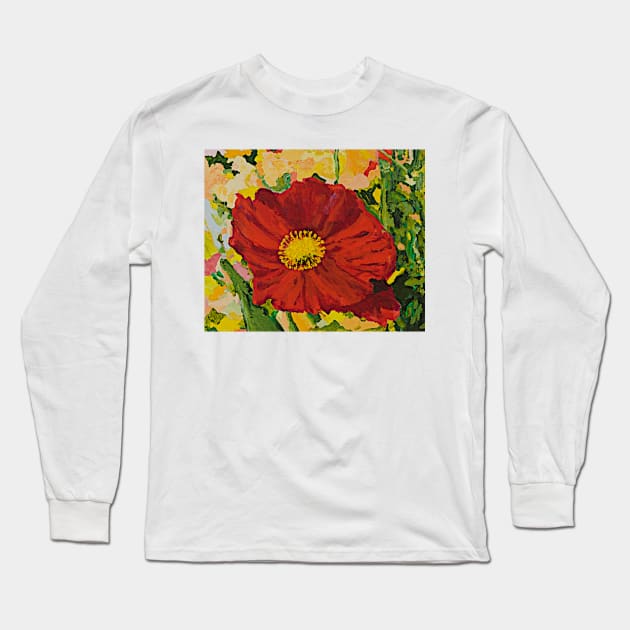 Flowers 8 Long Sleeve T-Shirt by afriedlander